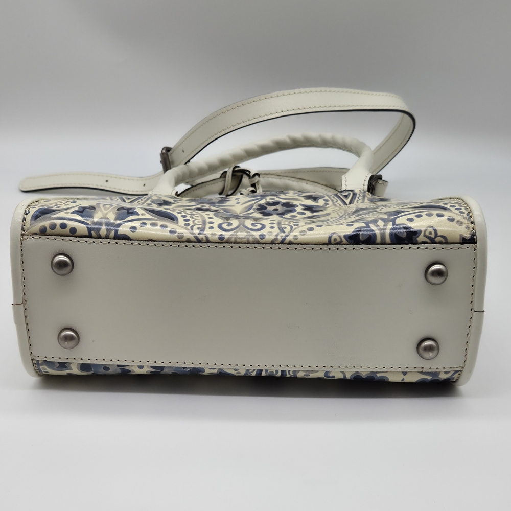 Rare Like New Patricia Nash Small Leather Paris Satchel Crossbody Terresa Wallet - Picture 9 of 16